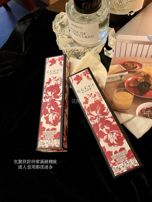 【古驰滚珠香水】Gucci bloom的红繁花滚珠香水来了，这款超超超火!滚珠款会比一般的喷雾留香香水更持久随时随地补香也很方便 商品图6