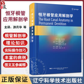 恒牙根管应用解剖学 巴西 马可 韦尔西阿尼 著 游月华 杨亚萍 杨焰 主译 口腔科医生 辽宁科学技术出版社9787559132581