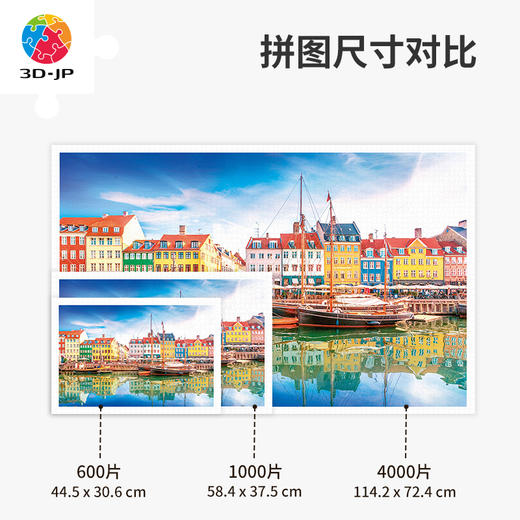 心选定制 H2046 丹麦哥本哈根-新港运河 商品图4