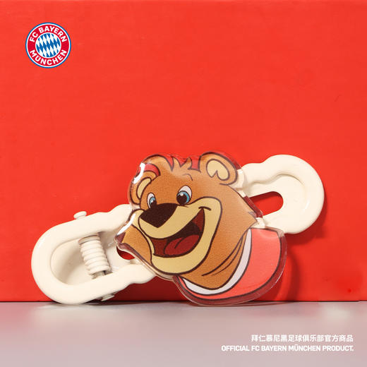 【官方正版】拜仁慕尼黑足球俱乐部|可爱BERNI熊发卡女生头饰礼物 商品图1