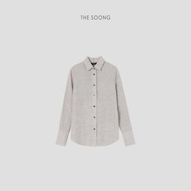 THESOONG |"至臻品质"100%甄选进口天然亚麻衬衫外套HWCS3570