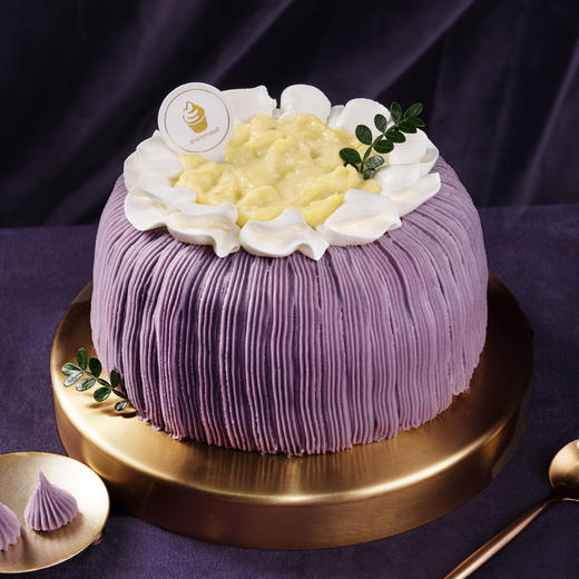 【榴莲芋泥】猫山王榴莲紫薯芋泥 商品图0