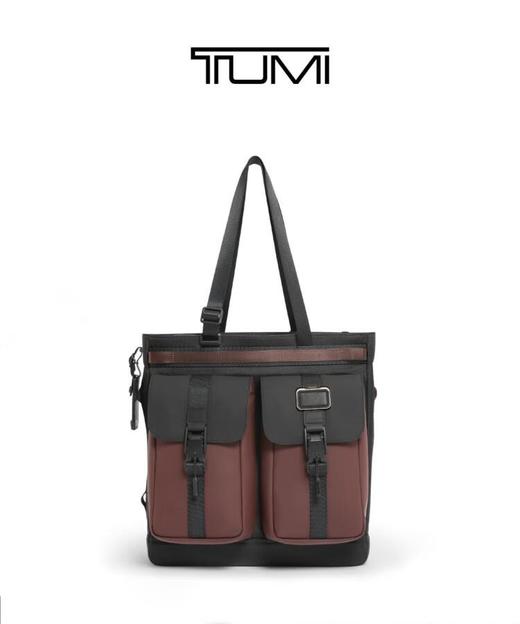 TUMI 托特包男  0232765XB-F  暗红色.【刻字后发出的商品，不支持退换货服务】 商品图0