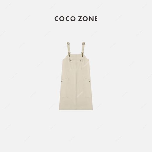 COCO ZONE 通勤风背带裙三口袋设计可调节裙子 23C18620 商品图0