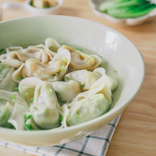 妙维根 净素大馄饨 手工大云吞 308g*3袋 (12只/袋) 商品图1