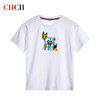 CHCH祈祈女童刺绣纯棉纯色T恤CN1G4B002 商品缩略图5