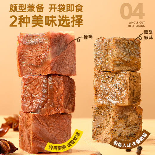 【闪电旗舰店】享轻™整切牛腱肉（原味/黑胡椒味）45g 商品图2