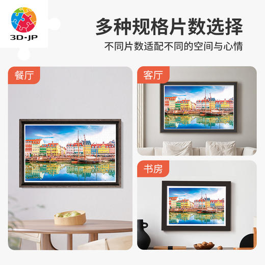 心选定制 H2046 丹麦哥本哈根-新港运河 商品图2