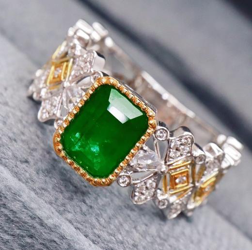 1.15ct 祖母绿戒指 商品图2