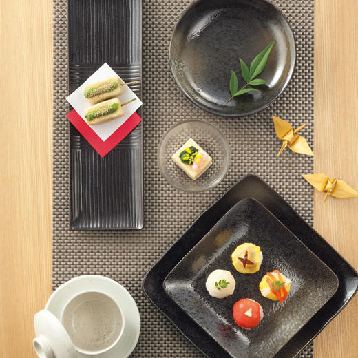 绿吹天目餐具 碗/碟/盘/茶杯/茶壶/酒杯/清酒壶/汤匙 商品图0