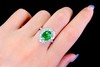 2.40ct 祖母绿吊坠戒指 商品缩略图4