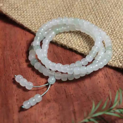 【前200位下单，送天山翠玉多圈手串】岐蚺·天山翠玉镯，联合亚洲珠宝联合会监制，冰透飘花，翠气萦绕【G】 商品图11