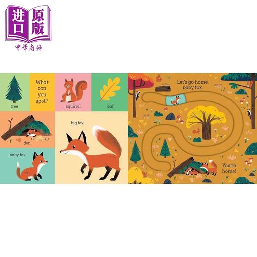 【中商原版】滑块轨道书 回家吧 兔子宝宝 Lets Go Home Baby Rabbit 英文原版 儿童纸板绘本 幼儿纸板书图画书 进口低幼童书 商品图2