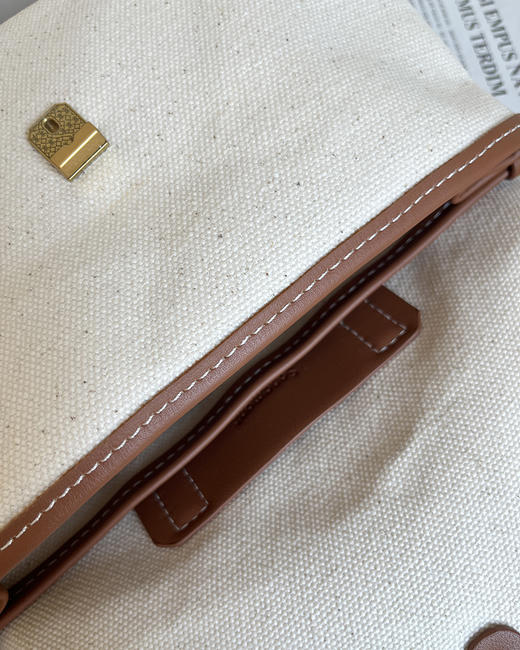 THS 7.27-无 song家 山下有松帆布复古单肩包 2色 CQ1342 商品图9