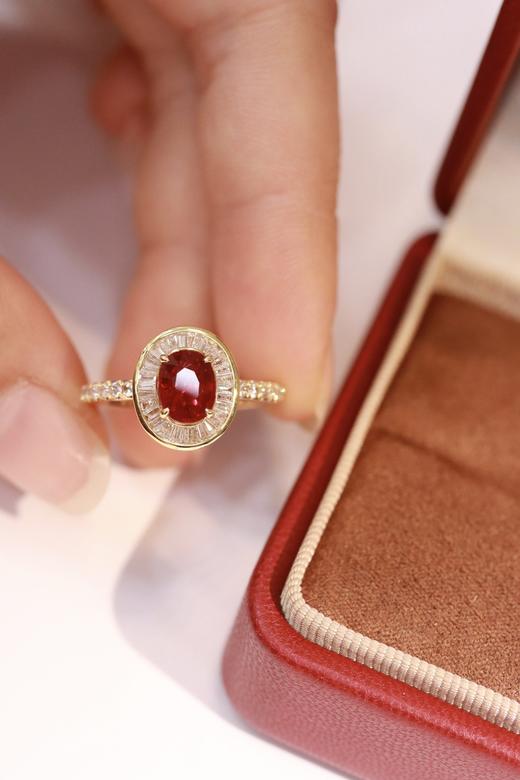 1.16ct 红宝石戒指 商品图0