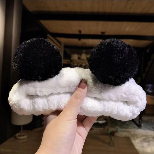 【9.9款式任选！加厚超萌可爱洗脸束发带】百变风情，随心所用，适应多种场景，洗脸上妆/敷脸护肤/看书工作/运动瑜伽，发箍头饰束发带女L 商品图5