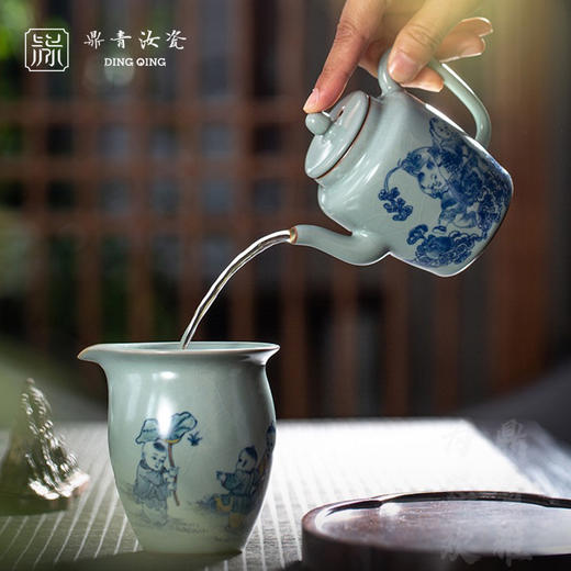 问鼎鼎青青花清园婴嬉套组 商品图1