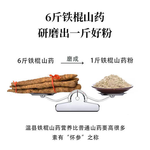 垆土铁棍山药熟山药粉温润营养代餐粉 商品图2