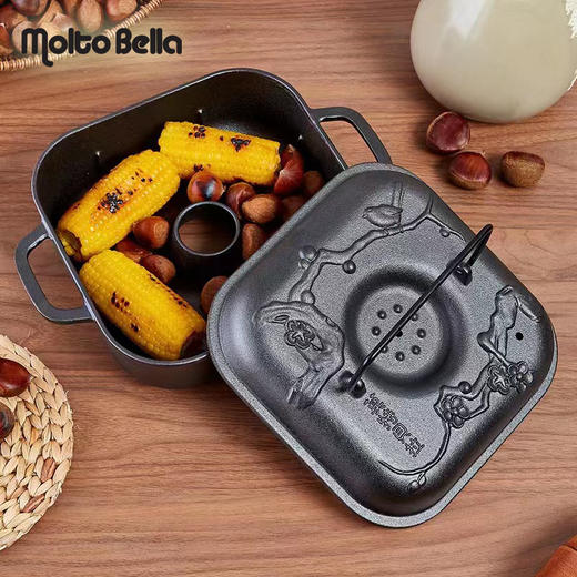 🎁乐美雅moltobella 烘烤锅25cm-方形 商品图0