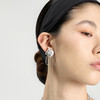 [捡漏价]lost in echo2024秋季新款膨胀枕头银色蝴蝶结流苏耳坠耳环女耳饰 商品缩略图1