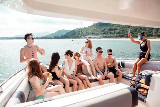 惠州网红宽体帆船｜送滑梯|水上魔毯|果盘|矿泉水|救生衣|海钓竿 商品图1