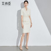 艾尚臣短袖职业西装连衣裙2024年夏季新款时尚售楼部美容院工作服 商品缩略图2