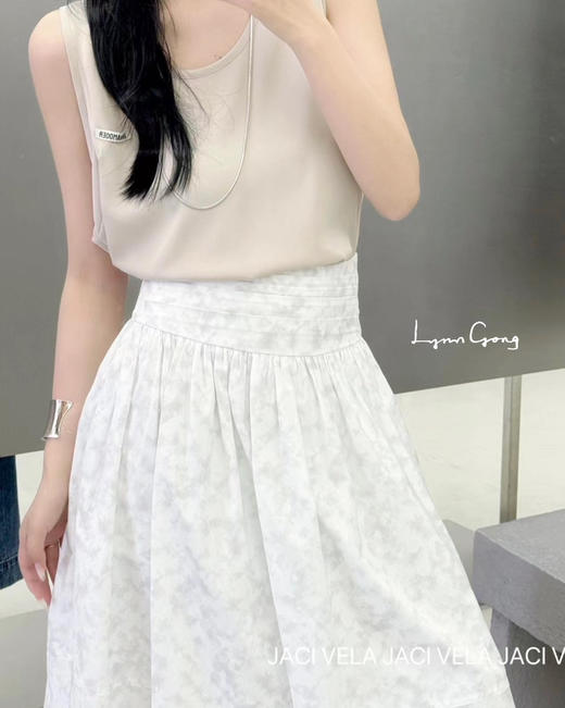 印染云朵层叠半裙 商品图0