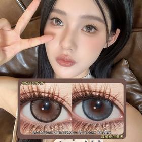 Doriscon半年抛·白金糯米&芝士奶青·14.5mm(着色参考13.9mm) 0-1000度(有525/575) 韩产进口·(建议佩戴3-4个月左右更换)