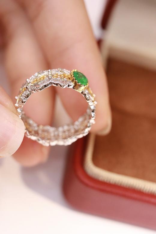 0.49ct 祖母绿戒指 商品图4