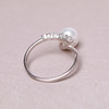 美裕 925银淡水珍珠戒指 开口戒7-8mm 107529W 商品缩略图5