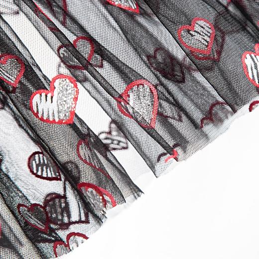 CHCH祈祈网纱可爱风女童雪纺半身裙CN1G4D001 商品图5