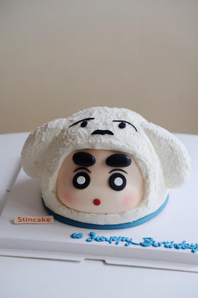 蜡笔小新与小白