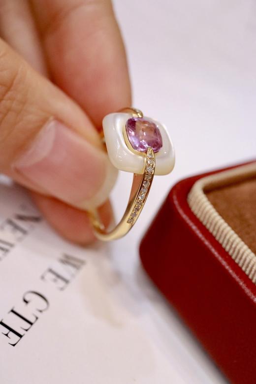 1.12ct 蓝宝石戒指 商品图3