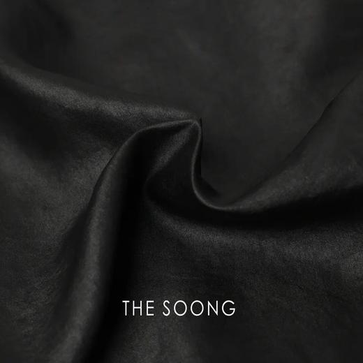 THESOONG |"帕尔玛"甄选100%香云纱柔软吊带连衣裙HBQZ4079 商品图3