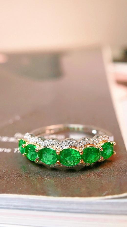 0.93ct 祖母绿戒指 商品图2