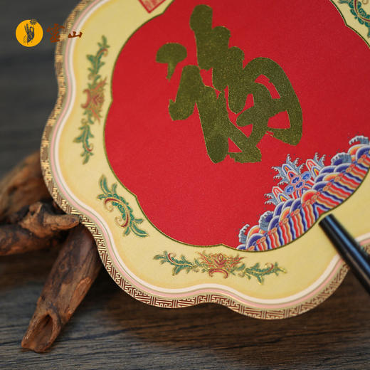 灵山花意盎然宫扇 商品图2