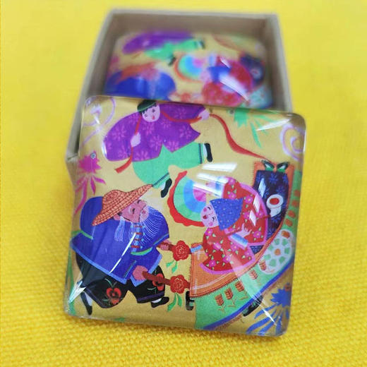 郑州地铁文创冰箱贴/河南农民画系列 商品图1