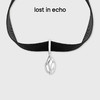 lost in echo2024秋季新款原创复古枕头吊坠丝绒chocker项链女 商品缩略图0
