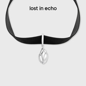 [捡漏价]lost in echo2024秋季新款原创复古枕头吊坠丝绒chocker项链女