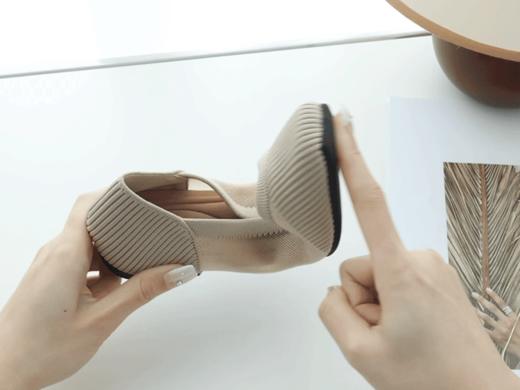 品牌直发🔥【REREJOY 王妃镂空鞋】今年夏季最流行款❗︎ 小方头平底&尖头酒杯跟~~飞织鱼丝小孔🍃清爽透气柔软（超多颜色任你选） 商品图11