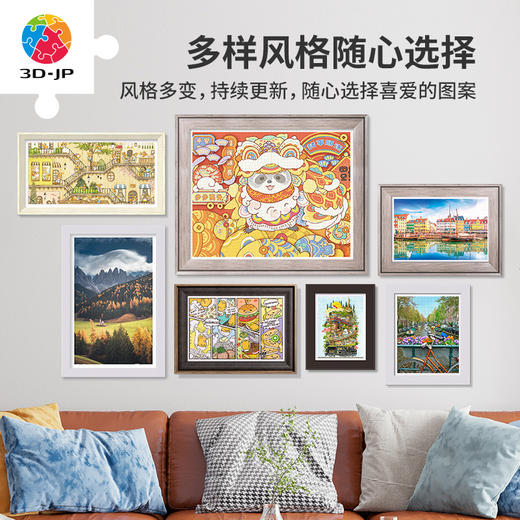 心选定制 H2046 丹麦哥本哈根-新港运河 商品图3