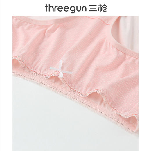 Threegun三枪 【舒木尔】印花女士三角内裤（1条装）-40810B011 商品图4