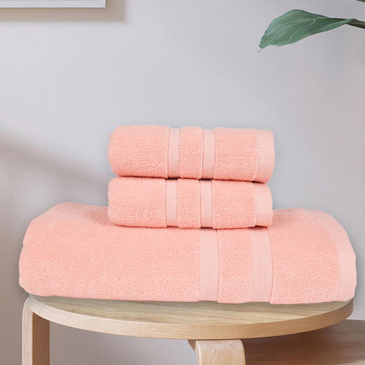 芳恩 【简素】浴巾+面巾组合装 商品图0