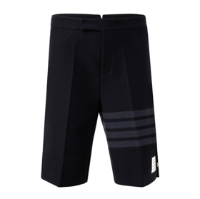 THOM BROWNE 汤姆·布朗 男士经典4条纹休闲短裤五分裤 MJQ159A 06772
