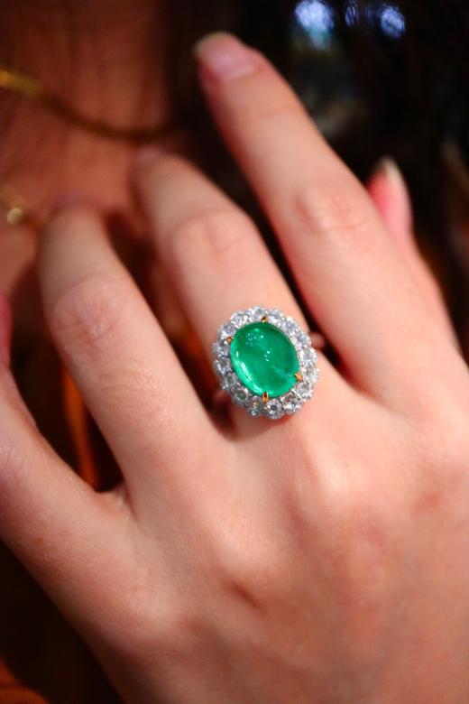 4.99ct 祖母绿戒指 商品图8