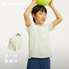 moodytiger儿童T恤24年夏新款拼接透气短袖Air supply空气衣【DR】 商品缩略图2