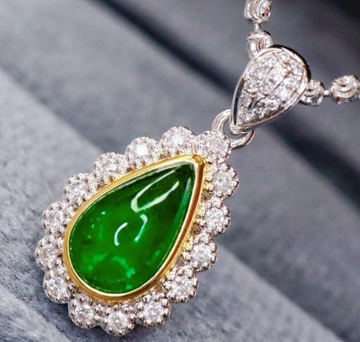 1.185ct 祖母绿吊坠 商品图1