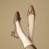 【预售5天】法式蝴蝶结中跟鞋，拼接小香风单鞋YJ&F1068 商品缩略图2