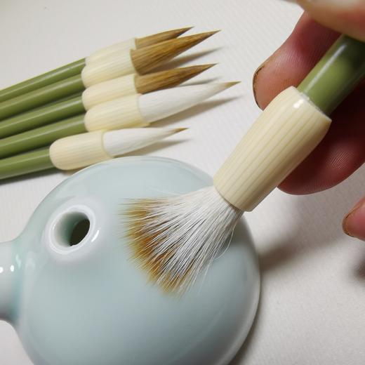 竹隐 （狼毫、兼毫）全能款毛笔，事宜：楷/草/行/隶/篆书/国画 商品图3