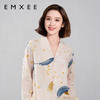 【家居服专场】嫚熙春夏孕妇睡衣出游鸭牛油果纱罗家居服月子服 商品缩略图1